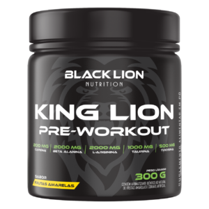 KING LION PRÉ-TREINO 300G - FRUTAS AMARELAS