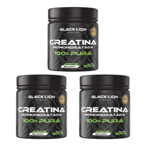 KIT 03 CREATINAS 100% PURA 300G