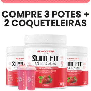 Slim fit kit - 3pote e 2 coqueteleira
